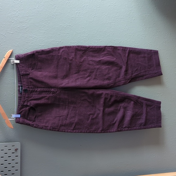 Frank & Oak Plum Amelia Balloon Pants - Picture 2 of 10